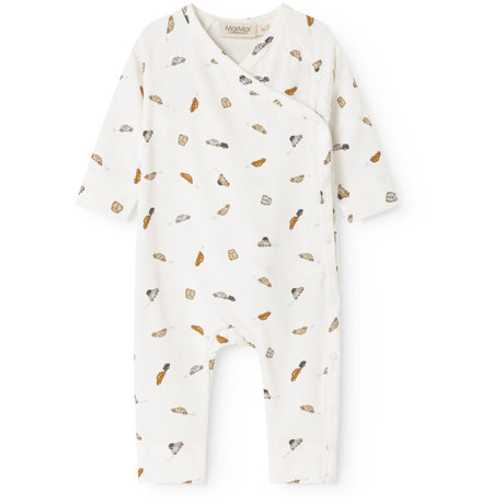 MarMar Modal Smooth Print Cars Rulo Onesie