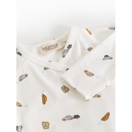 MarMar Modal Smooth Print Cars Rulo Onesie