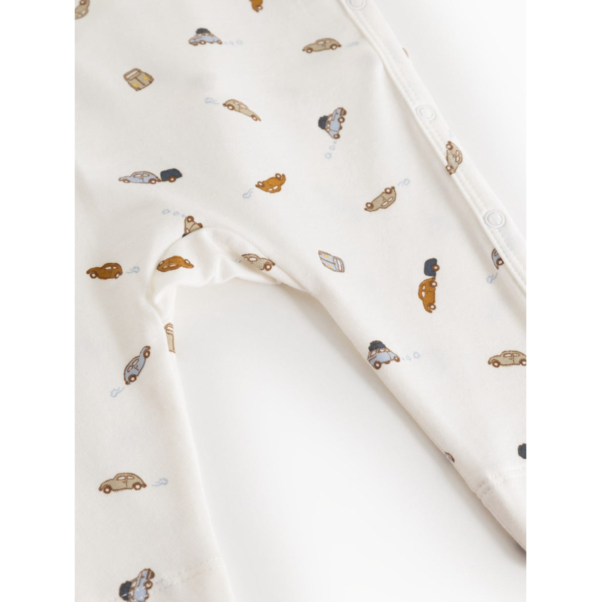 MarMar Modal Smooth Print Cars Rulo Onesie