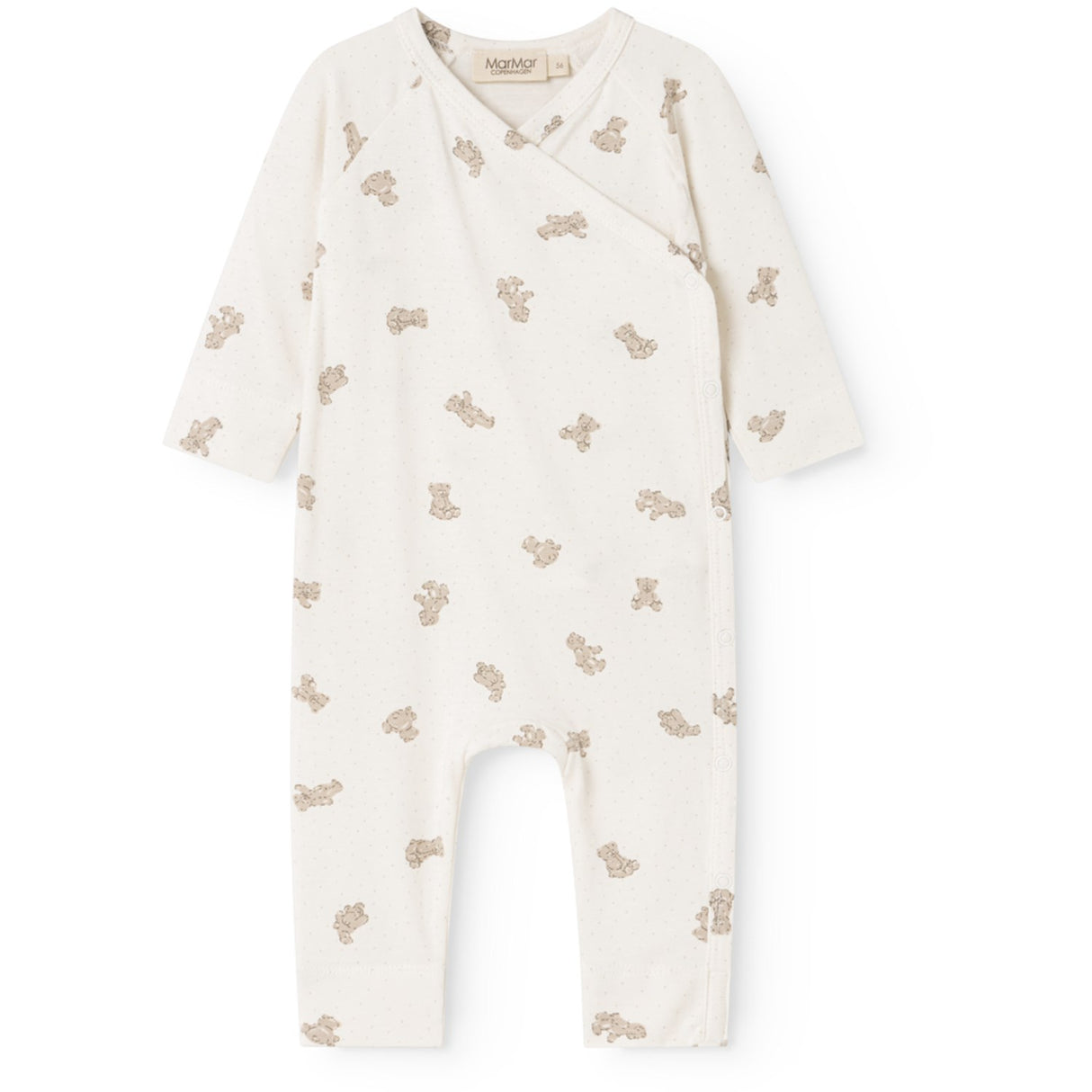 MarMar Modal Smooth Print Teddybears Rulo Onesie