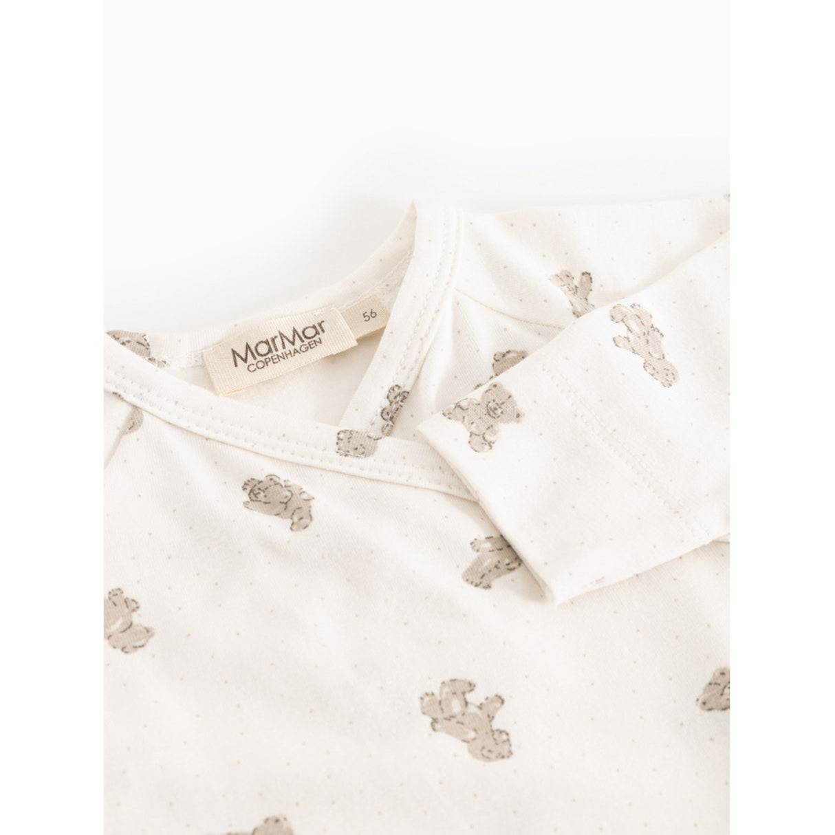 MarMar Modal Smooth Print Teddybears Rulo Onesie