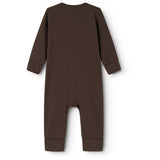 MarMar Modal Dark Roast Rompy Zip Onesie