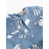 MarMar Denim Print Moomins Dalva B Dress