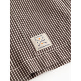 MarMar Soft Denim Dark Brownie Stripe Tovan Shirt