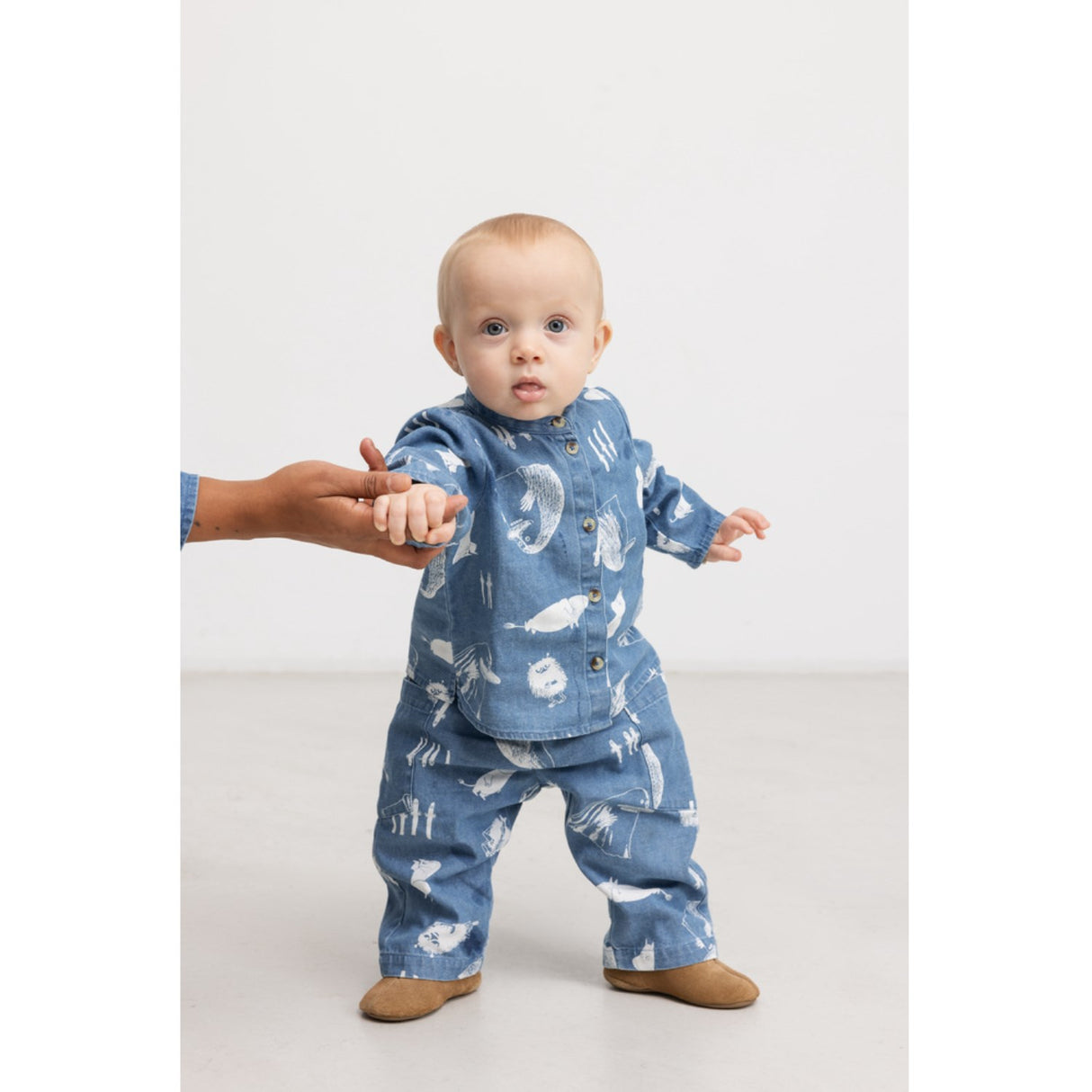 MarMar Denim Print Moomins Tomi B Shirt