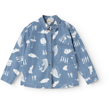 MarMar Denim Print Moomins Telo Shirt