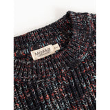 MarMar Cotton Knit Spacedye Deepest Sea Space Teno Knitted Blouse