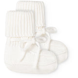 MarMar Modal Mix Links-Links Gentle White Abootie Knitted Booties