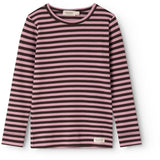 MarMar Modal Stripe Heather Stripe Plain Blouse