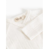 MarMar Modal Pointelle Gentle White Rubetta Onesie