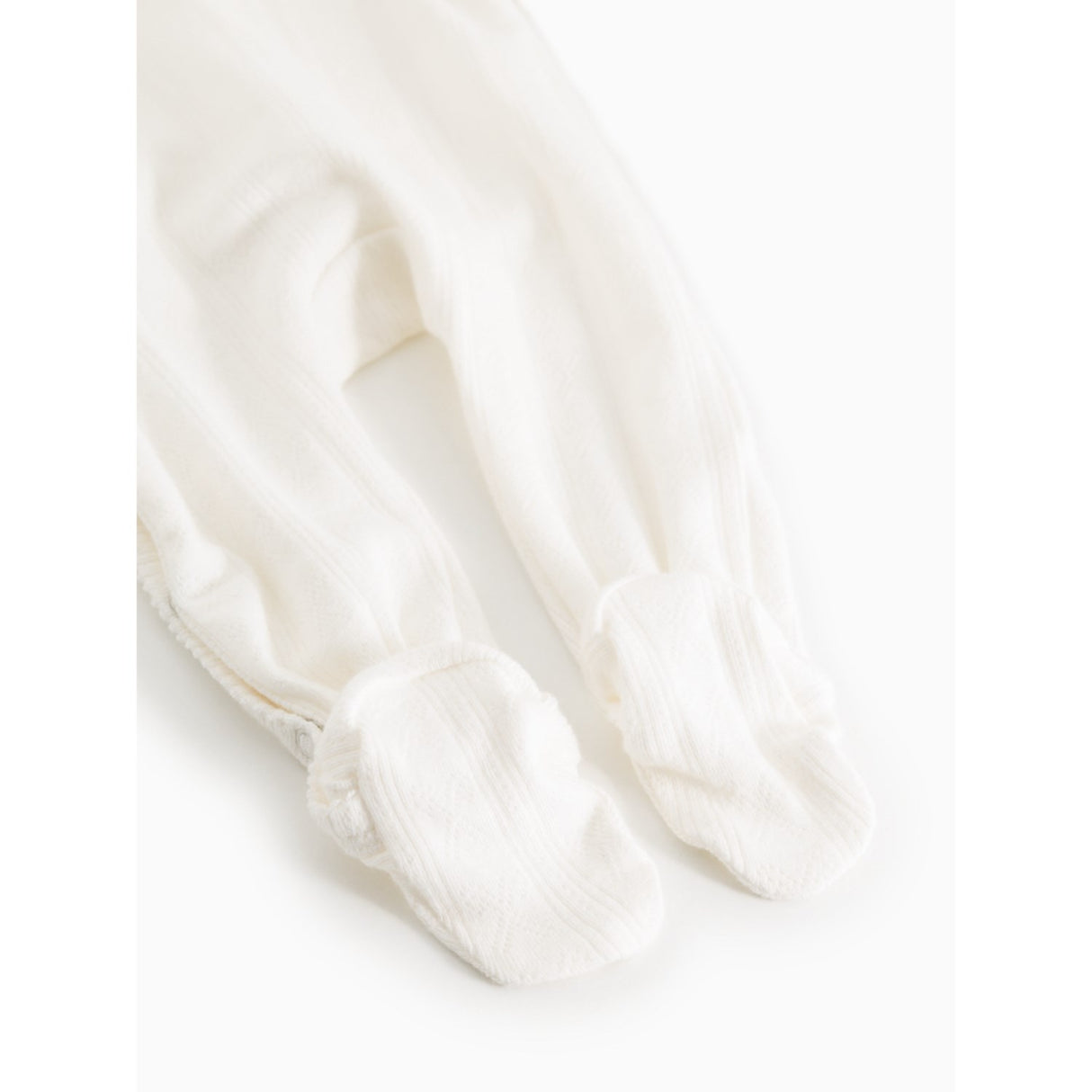 MarMar Modal Pointelle Gentle White Rubetta Onesie