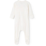 MarMar Modal Pointelle Gentle White Rubetta Onesie