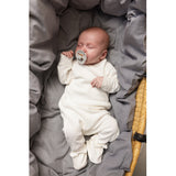 MarMar Modal Pointelle Gentle White Rula Onesie