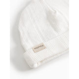 MarMar Modal Pointelle Gentle White Aiko Hat