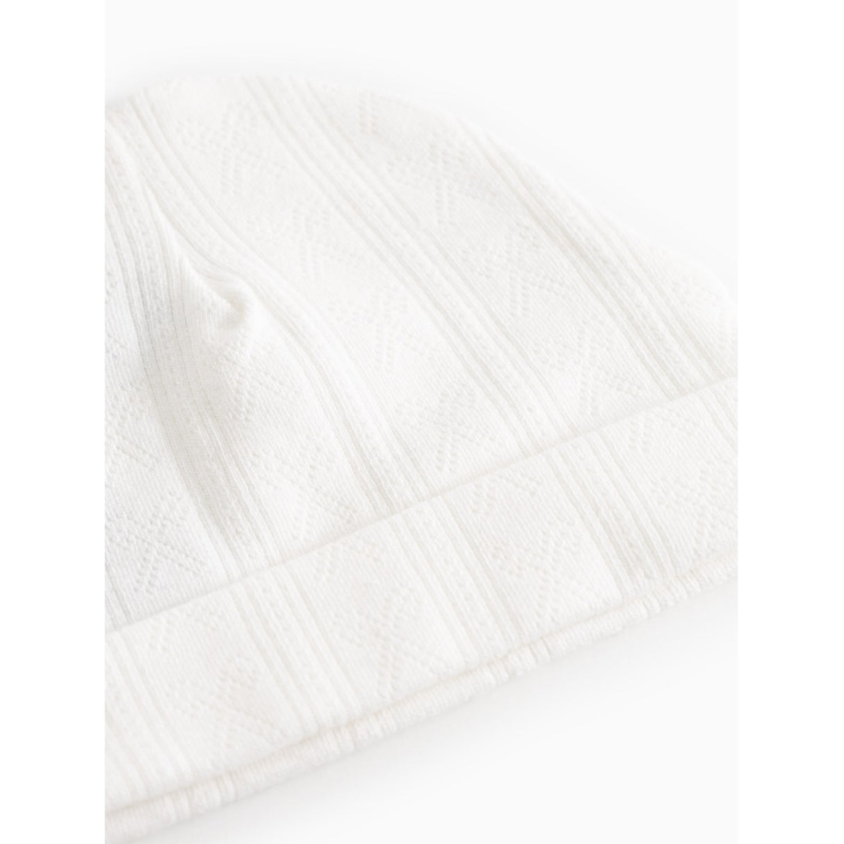 MarMar Modal Pointelle Gentle White Aiko Hat