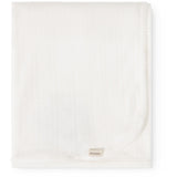 MarMar Modal Pointelle Gentle White Alida Blanket