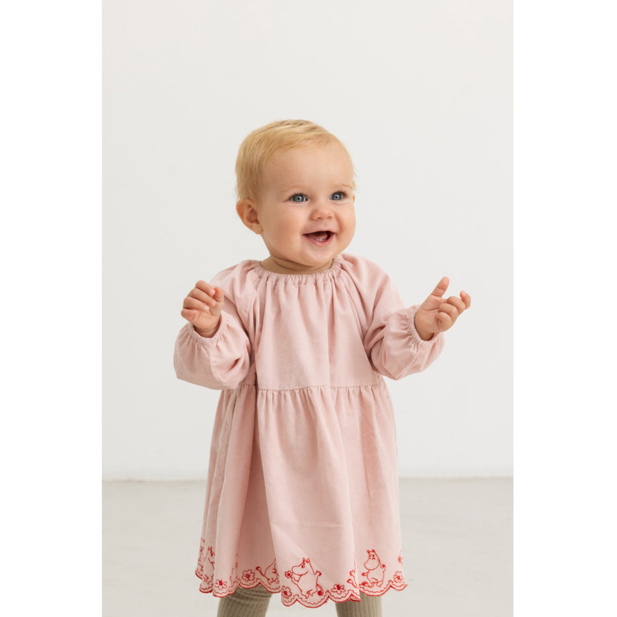 MarMar Fine Cord Dancing Moomins Dawson B Dress