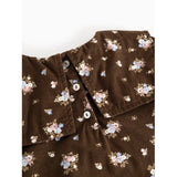 MarMar Fine Cord Autumn Bouquet Dilke Dress