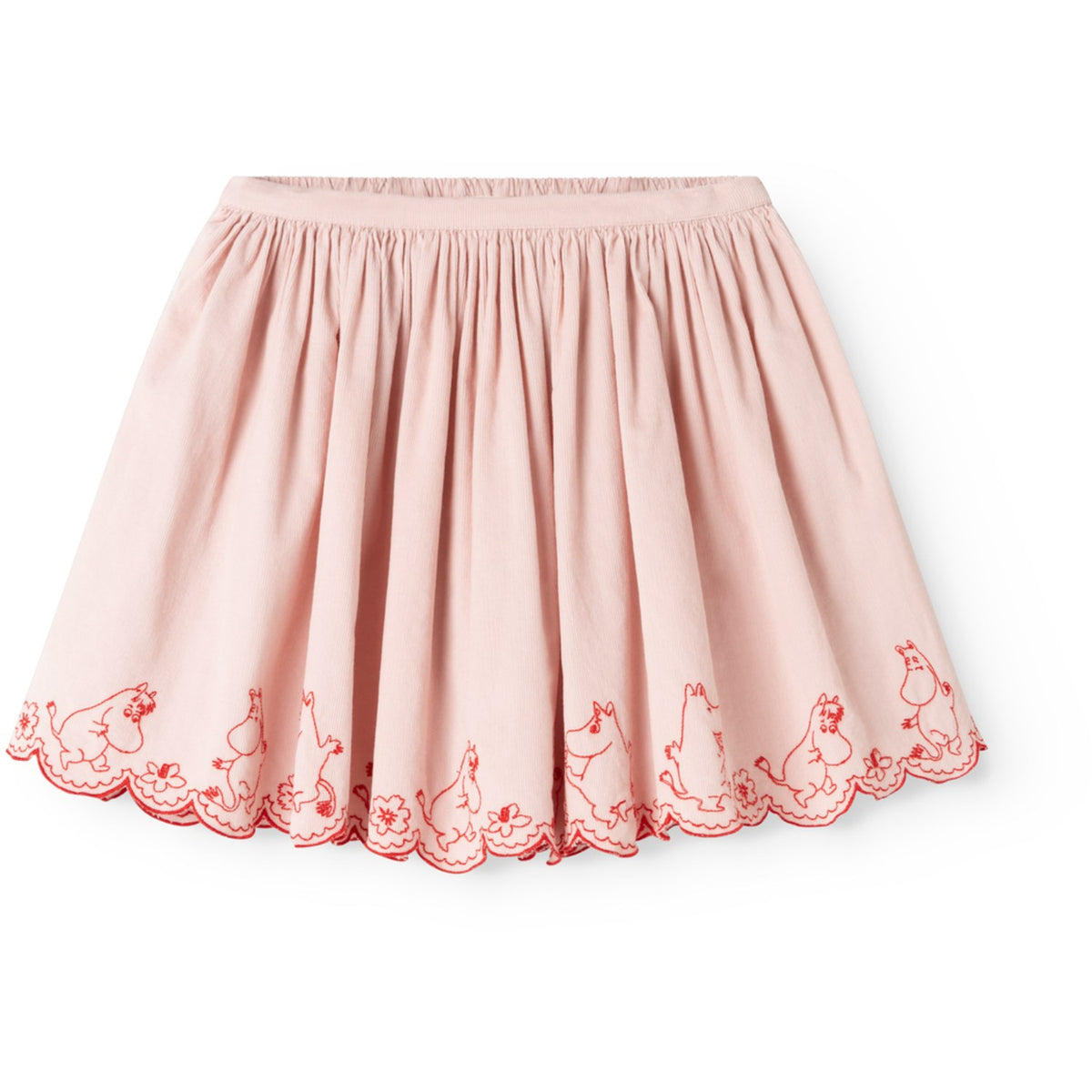 MarMar Fine Cord Dancing Moomins Sus Skirt