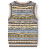 MarMar Light Cotton Wool Fair Isle Fair Isle Taj Knitted Vest