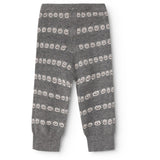 MarMar Light Cotton Wool Pattern Creamy Smiles Penn Knitted Pants