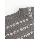 MarMar Light Cotton Wool Pattern Creamy Smiles Torin B Knitted Blouse