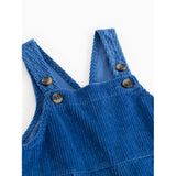 MarMar Heavy Cord Electric Blue Riri B Dungarees