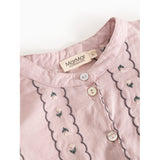 MarMar Light Embroidery Dusty Purple Bloom Dela Dress