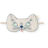 MarMar Seersucker Home Deep Lake Check Sleepmask