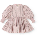 MarMar Light Embroidery Dusty Purple Bloom Dela Dress