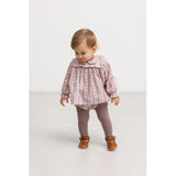 MarMar Light Embroidery Dusty Purple Bloom Tora Blouse
