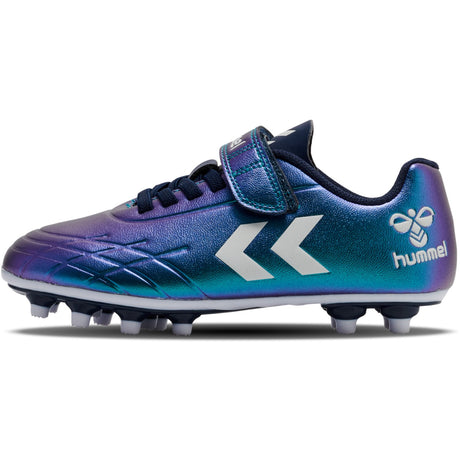 Hummel Green/Multi Colour Top Star F.G. Jr Football Boot