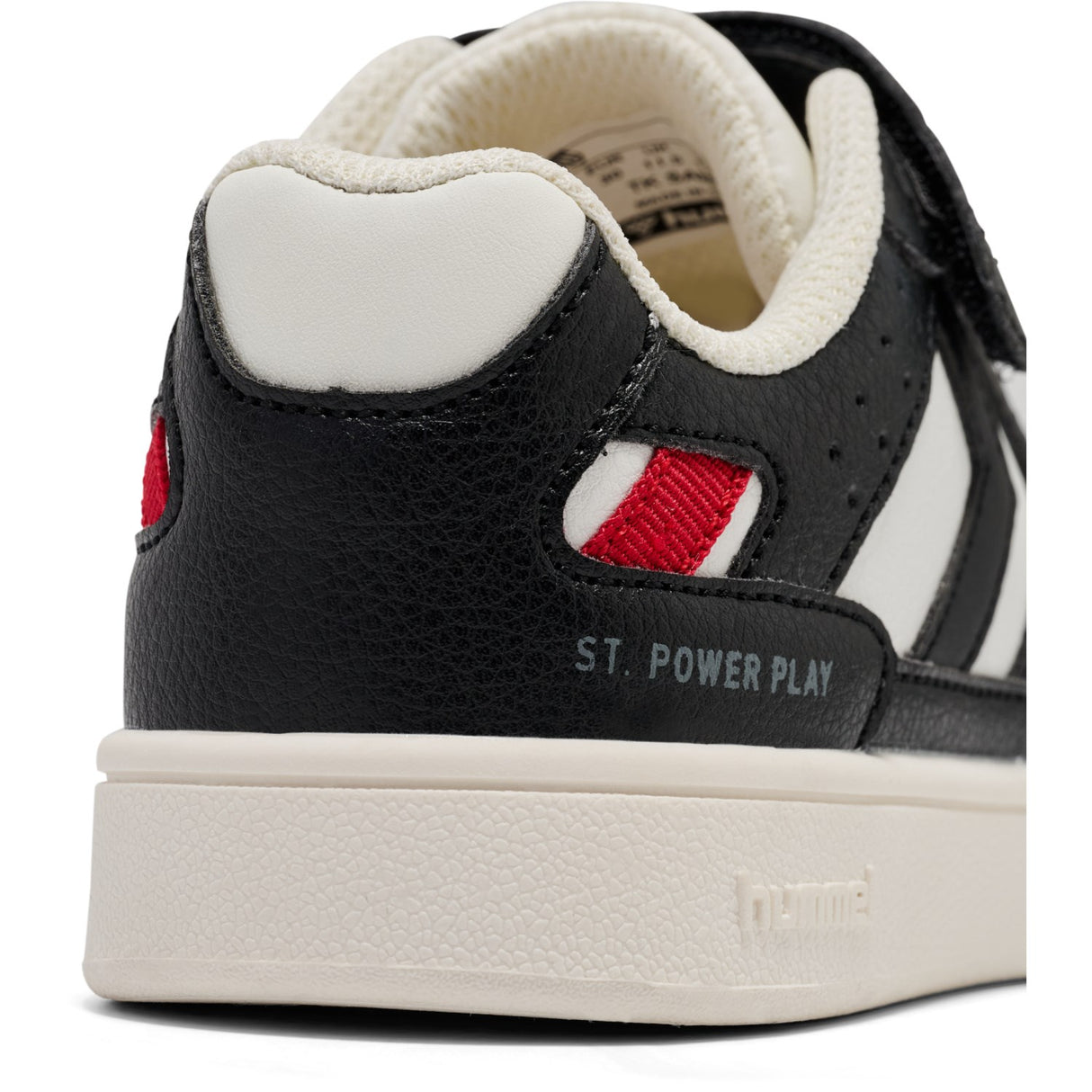 Hummel White/Black St Power Play Jr Sneakers