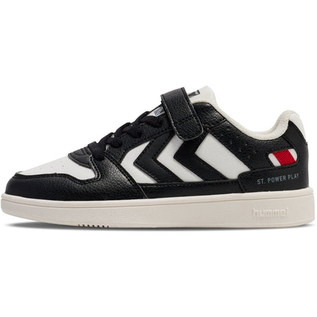 Hummel White/Black St Power Play Jr Sneakers