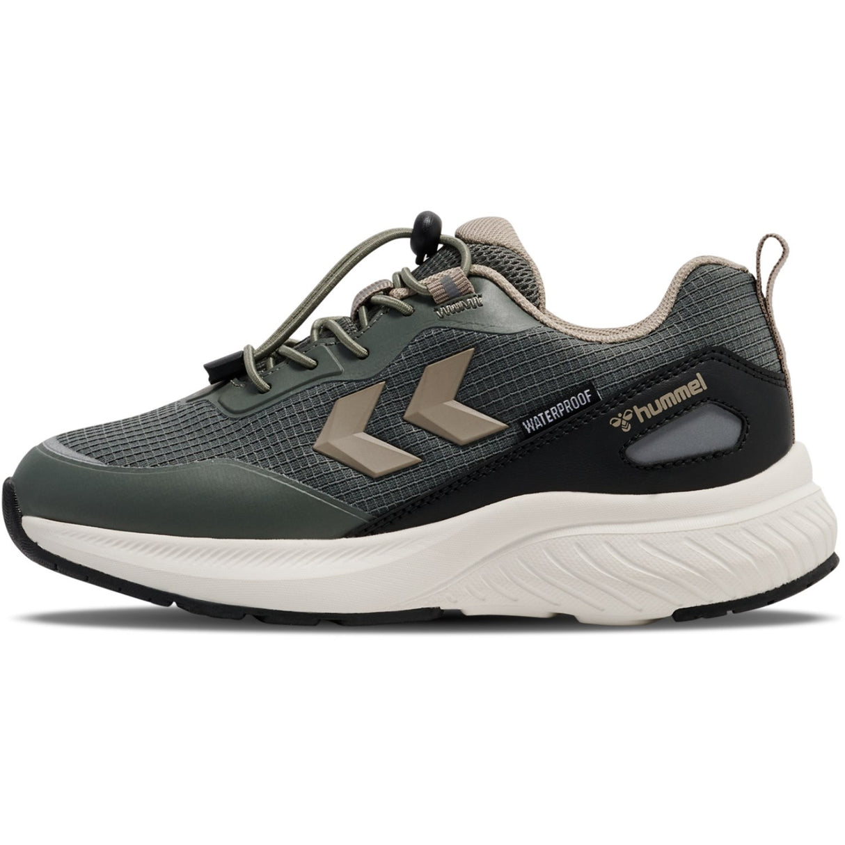 Hummel Castor Gray Creek Low Tex Jr Sneakers