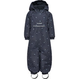 Hummel Ombre Blue Mini Aop Snowsuit Wp 10K