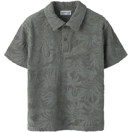 Name It Castor Gray Nkmfay Ss Nreg Polo