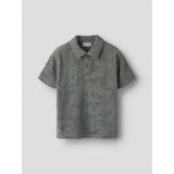 Name It Castor Gray Nkmfay Ss Nreg Polo