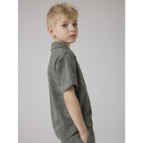 Name It Castor Gray Nkmfay Ss Nreg Polo