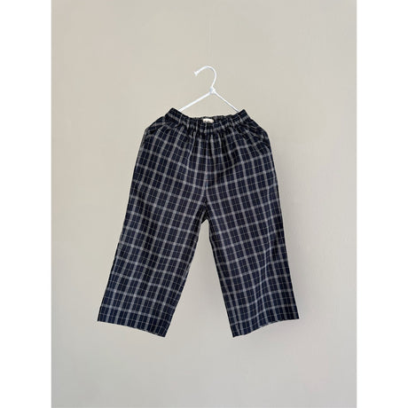 Lalaby Blue Check Frankie Pants