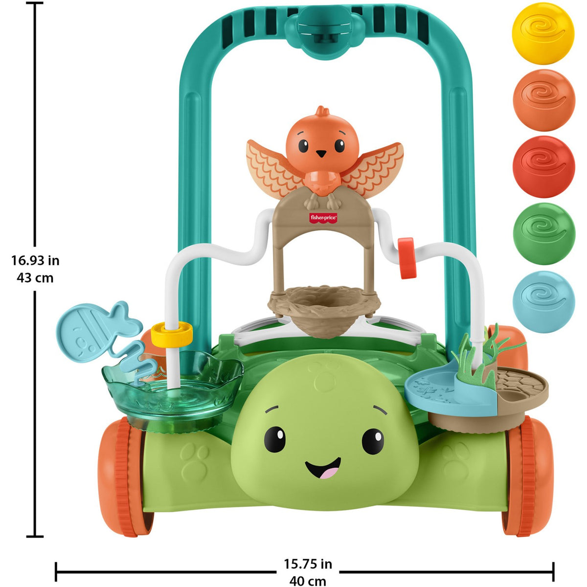Fisher-Price® Skildpadde Gåbil