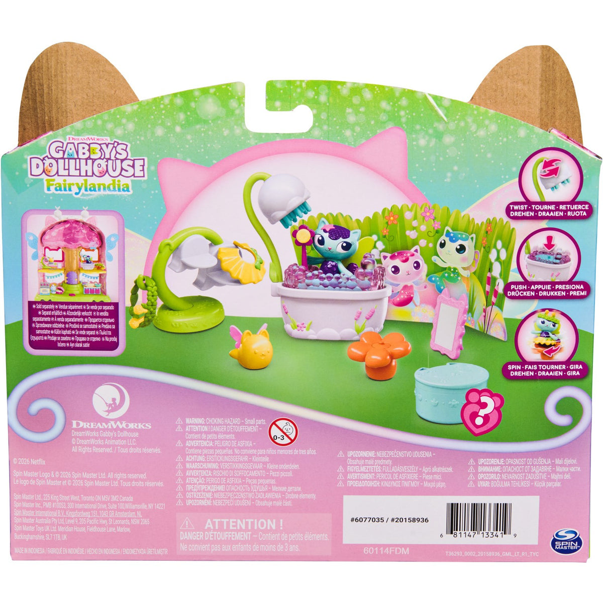 Gabby's Dollhouse Mercat Fairy Badeværelse