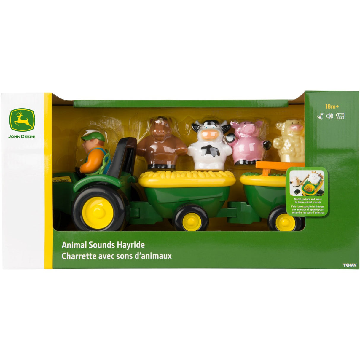 John Deere Hayride Med Dyrelyde