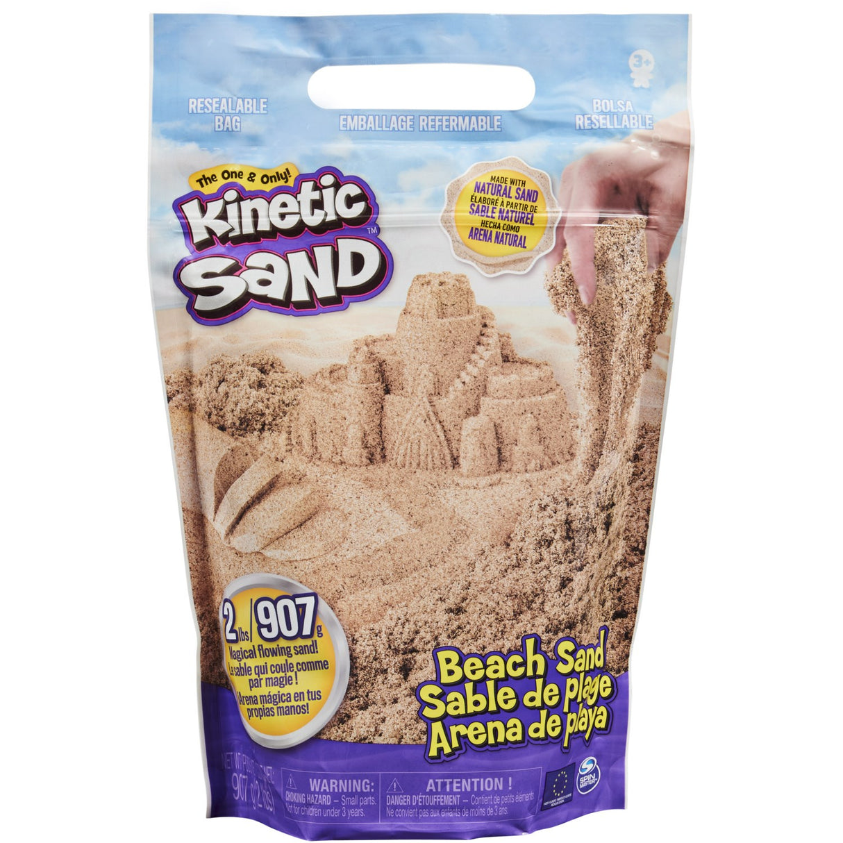 Kinetic Sand Colour Bag Brun 906 G