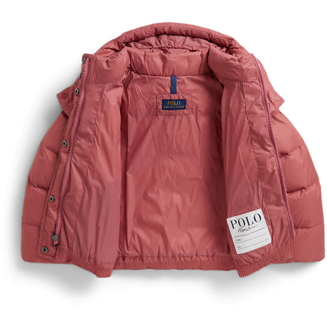 Polo Ralph Lauren Canvas Pink Bomber Jacket