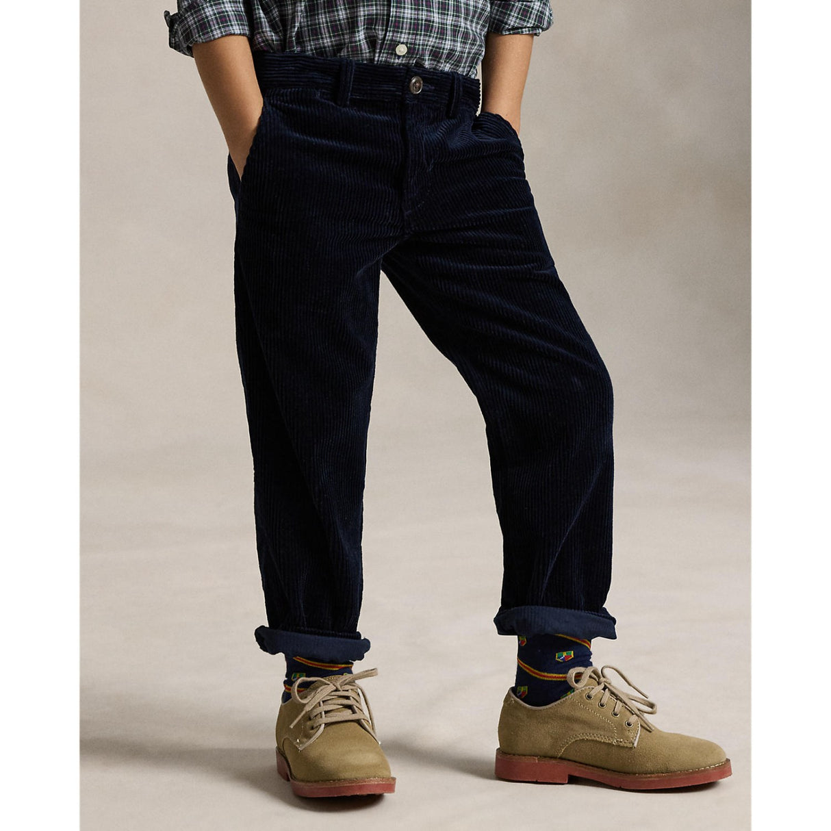 Polo Ralph Lauren Hunter Navy Flat Front Pants