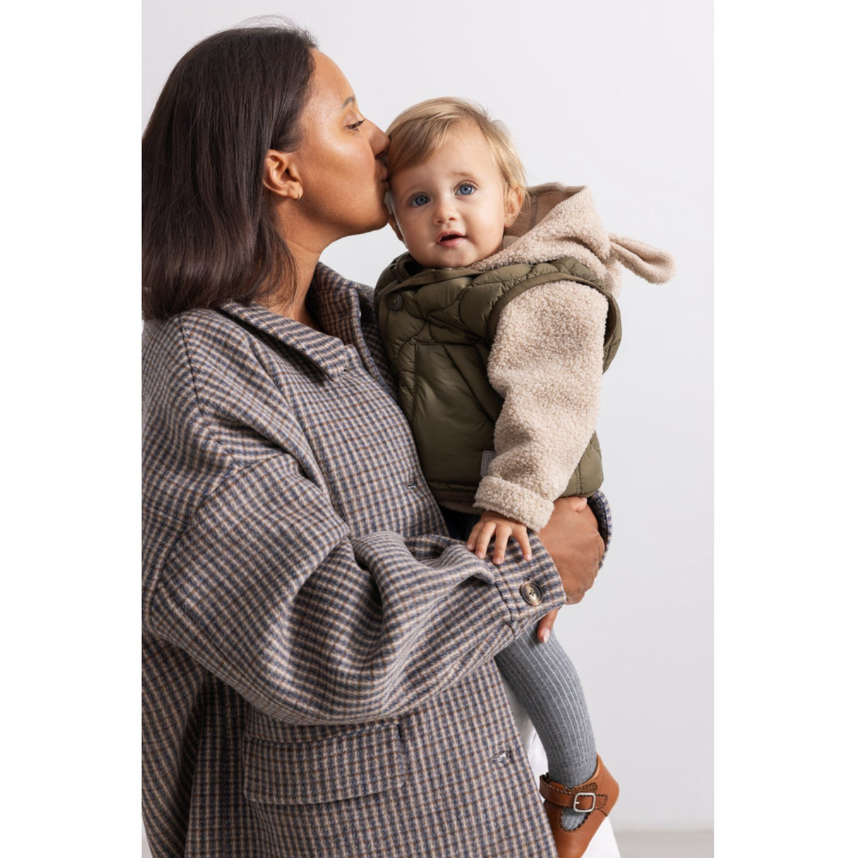 MarMar Bonded Teddy Muddy Melange Olini Jacket