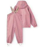 MarMar Rainwear Blue Red Stripes Oddy Set