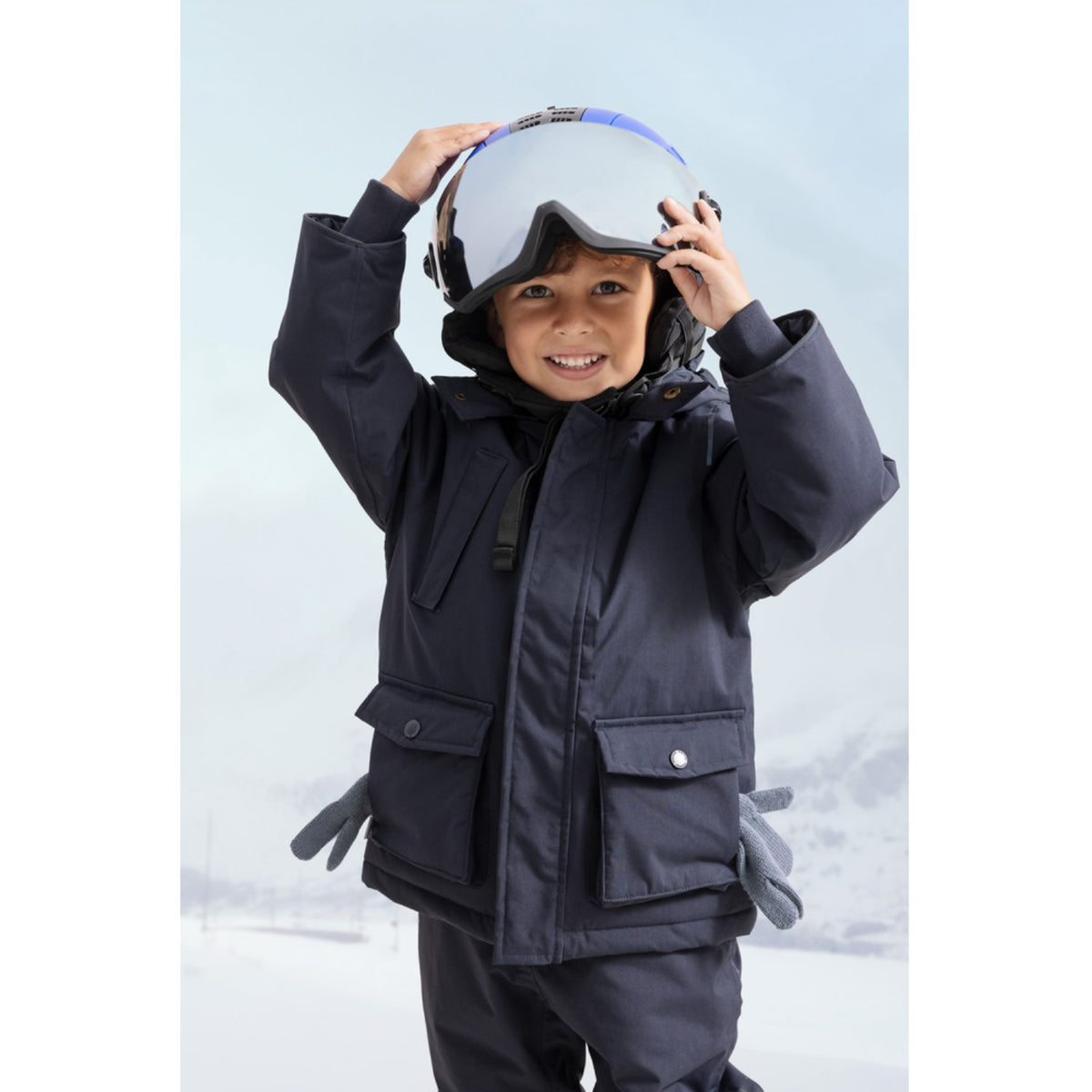 MarMar Tech Outerwear Solid Darkness Omas Jacket
