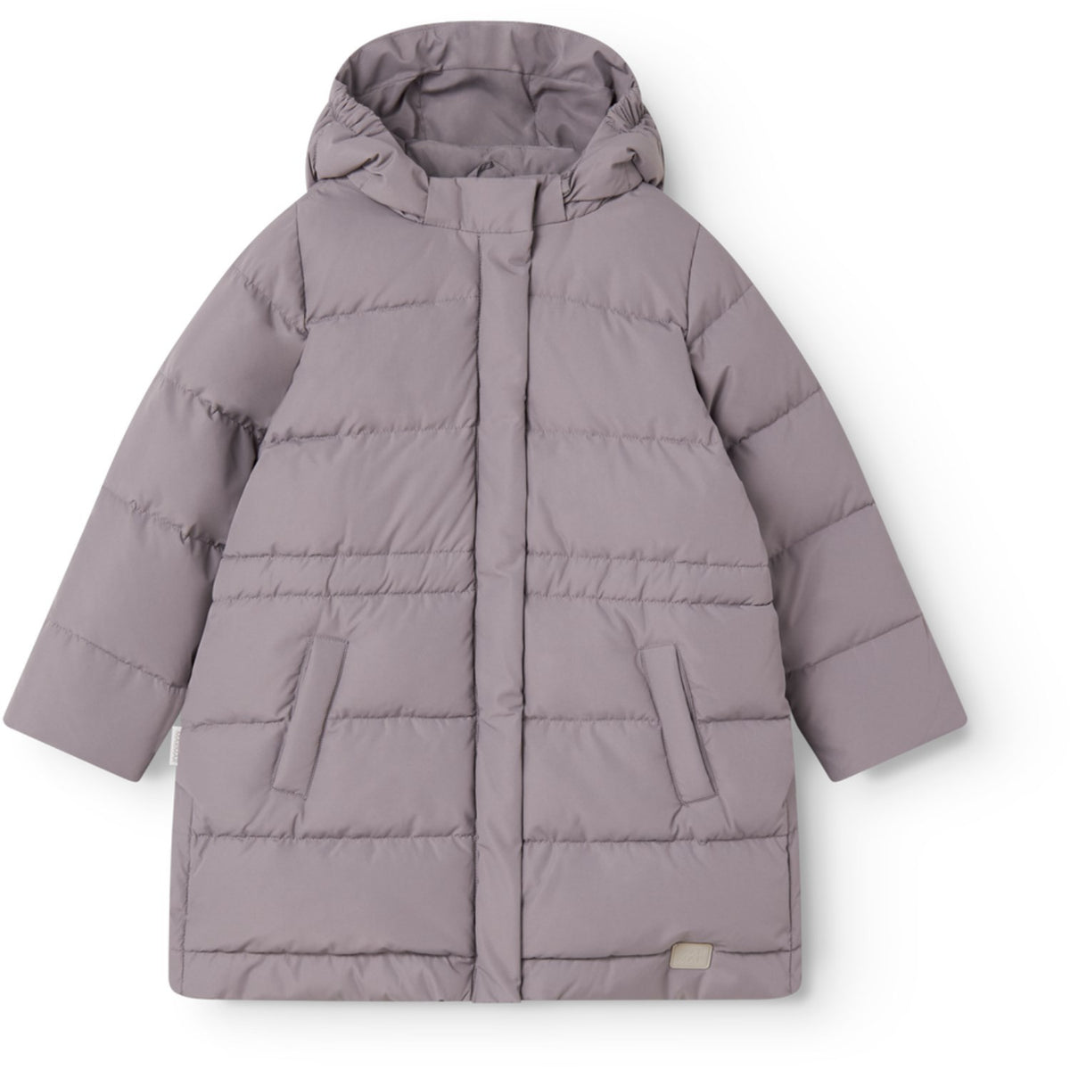 MarMar Tech. Puffer Plum Stem Oxford Coat